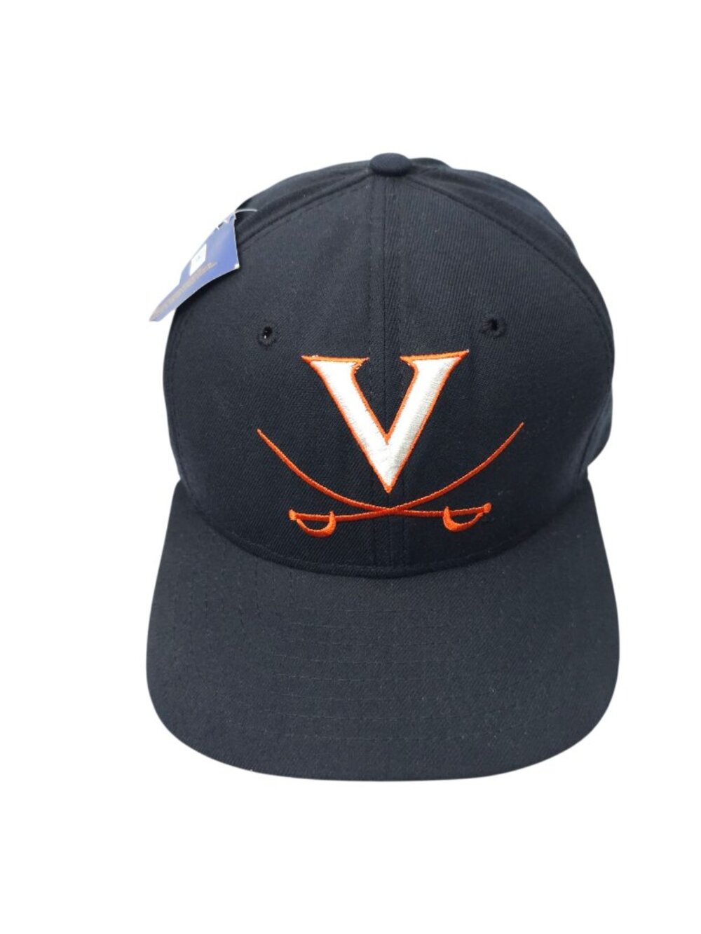 New Era DuPont Visor Virginia University Cavaliers SnapBack Hat USA RARE Vintage